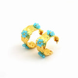 MINIMALIST FLORAL 18K STAINLESS STEEL EARRINGS_CWMM8896