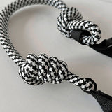 ADJUSTABLE KNITTED NYLON SHOULDER HANDBAG STRAP_CWMM1037