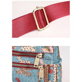 PRINTED OXFORD CLOTH SHOULDER CROSSBODY BAG_CWASC1772