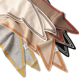 LIGHTWEIGHT KNIT WRAP SOFT TRIANGLE NECK SCARF_CWASC2704