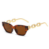 CAT EYE CHAIN FASHION METAL SUNGLASSES WOMEN_CWASG0279