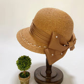 HIGH END SUN SHADING FASHION STRAW HAT_CWAH3567