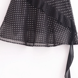 Womens French Layered Shiny Short Dress_Cwdmd5816