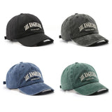 Washed Letter Embroidery Baseball Hat Sun Hat Cwah1261