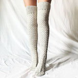 NEW AUTUMN AND WINTER LONG OVER THE KNEE SOCKS_CWMS0861