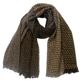 FRINGE PATCHWORK SCARF UNISEX WINTER SHAWL WRAP_CWASC0873