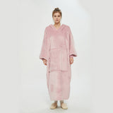 PLUS SIZE LONG PULLOVER HOODIE BLANKET FOR WINTER_CWAHA6527
