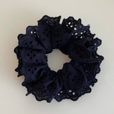 BIG LACE HOLLOW HAIR TIE SCRUNCHIES_CWAHA0436