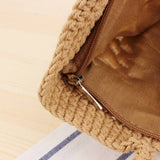NEW STYLE FOREST STYLE PORTABLE BEACH STRAW BAG_CWAB2091