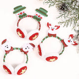 CHRISTMAS DECORATIONS CARTOON EARMUFFS HAIRPIN_CWAHA3378