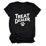 STYLISH CREW NECK SHORT SLEEVE TEE FOR WOMEN_CWDSD8365