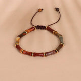 BAMBOO SHAPE NATURAL STONE BRACELET_CWAJE3941