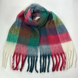 Cwasc1578_Winter Plaid Thickened Warm Scarf Shawl