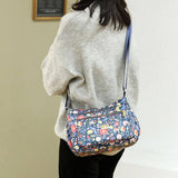 PRINTED OXFORD CLOTH SHOULDER CROSSBODY BAG_CWASC1772