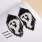Halloween Creative Personalized Tassel Earrings