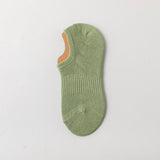 LIGHTWEIGHT BREATHABLE SOLID COLOR SPORTS SOCKS_CWMS2025