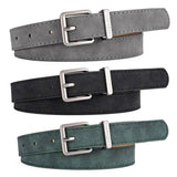 Frosted Needle Buckle Women'S Denim Belt