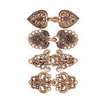 NEW CHINESE RETRO ALLOY SHAWL CLIP CREATIVE HOLLOW_CWMM2189