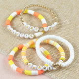 MULTILAYER ELASTIC LETTER BEAD BRACELETS SET_CWAJE0711