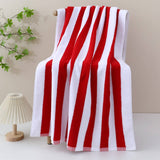 LARGE COTTON BEACH TOWEL BOLD STRIPE DESIGN_CWMM7604
