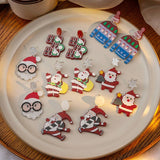 CHRISTMAS SIMPLE AND VERSATILE CARTOON EARRINGS_CWAJE1833