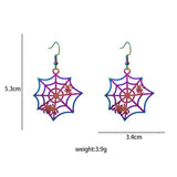 HALLOWEEN TRENDY COLORFUL GRADIENT EARRINGS_CWAJE1845