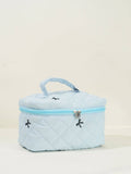 Large-Capacity Set Of Embroidered Bow Handbag