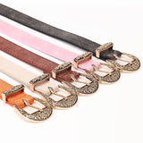 Fashionable Jeans With A High-End Style Belt