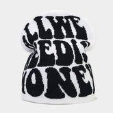 JACQUARD LETTER PERSONALIZED FASHION KNITTED HAT_CWAH2131