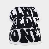 JACQUARD LETTER PERSONALIZED FASHION KNITTED HAT_CWAH2131
