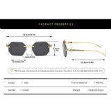 FRAMELESS POLYGONAL FASHION SUNGLASSES_CWASG0525