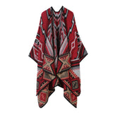 ETHNIC STYLE SHAWL WITH WARM CASHMERE SLIT CAPE_CWASC2244