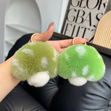 CUTE LITTLE MUSHROOM CAR KEYCHAIN BAG PENDANT_CWMM2533