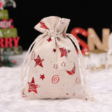 Cwmm1748_Christmas Goodie Bag Drawstring Gift Bag