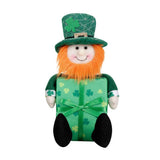 ST PATRICKS DAY GREEN LEAF FESTIVAL DOLLORNAMENTS_CWMM3447