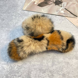 REX RABBIT FUR CLAWS ELEGANT MIXED COLOR CLIPS_CWASC1591