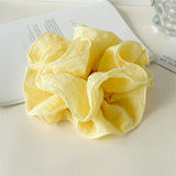 Large Blue Chiffon Scrunchie Ponytail Holder_Cwaha07529