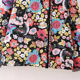 SINGLE BREASTED FLORAL PRINT QUILTED JACKET_CWOJA1564