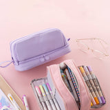 SIMPLE DOUBLE LAYER MULTIFUNCTIONAL PENCIL CASE_CWMM1968