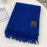 Winter Solid Acrylic Blend Scarf Neckwarmer_Cwasc2298