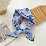 COTTON LINEN SQUARE SCARF FOR WOMEN S NECK WRAP_CWMS0672