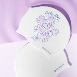 Womens Silicone Swim Cap Long Hair Waterproof_Cwmm6716