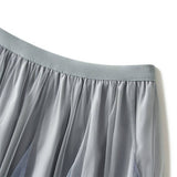 LAYERED OMBRE TULLE FLARED MAXI SKIRT_CWBMS0400