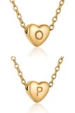 Heart Alphabet Initials Pendant Necklace_Cwaje220