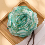 75G BATH BALL ROSE BATH FLOWER BATH BALL BATH POUF_CWMM3338