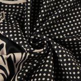 Vintage Daisy Print Low-Rise Drop A-Line Skirt