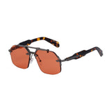 STEAMPUNK SQUARE FRAME SUNGLASSES_CWASG0729