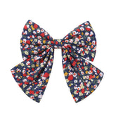 CHILDRENS SIMPLE FLORAL BOW HAIRPIN_CWAHA2366