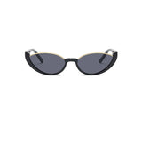 NEW HALF FRAME CAT EYE STREET STYLE SUNGLASSES_CWASG0386