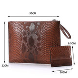 3D PYTHON PATTERNED LARGE CAPACITY HANDBAG_CWAB1374